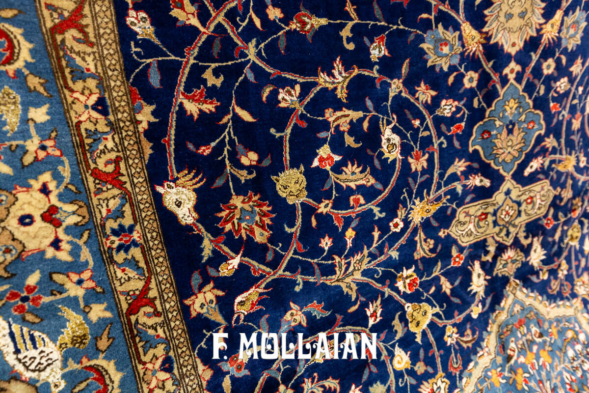 Tehran Rug Part Silk n°:543574